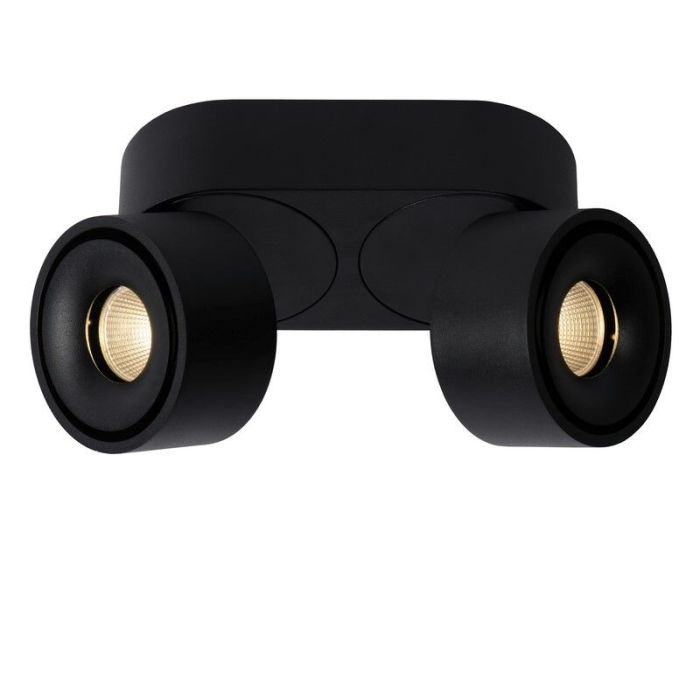 Faretto da soffitto moderno nero, Yumiko, 8W, 2700K LED