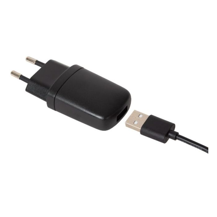 Lampada da tavolo ricaricabile moderna nera, Stirling, 3W, 2700K LED, controllo touch