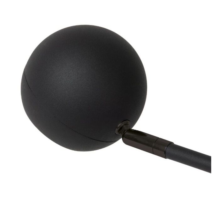 Lampada da tavolo ricaricabile moderna nera, Comet, 3W, 2700K LED, controllo touch