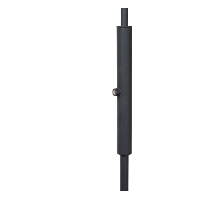Lampada da terra ricaricabile moderna nera, Comet, 3W, 2700K LED, controllo touch