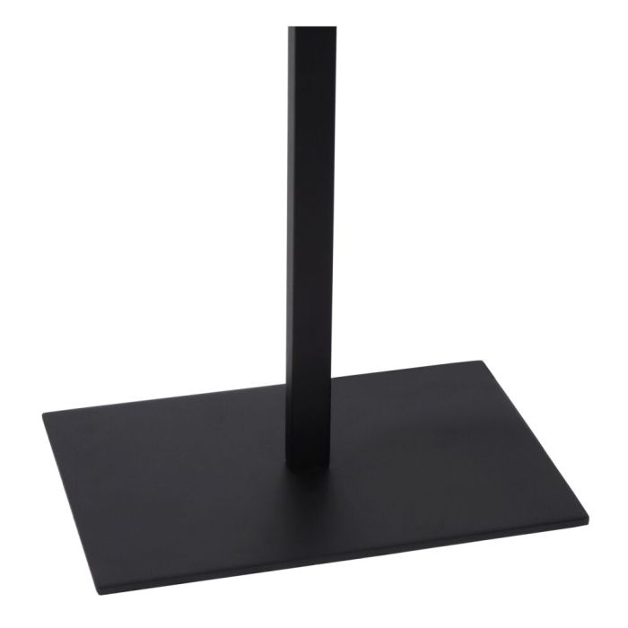 Lampada da terra in rattan marrone, Magius, con interruttore