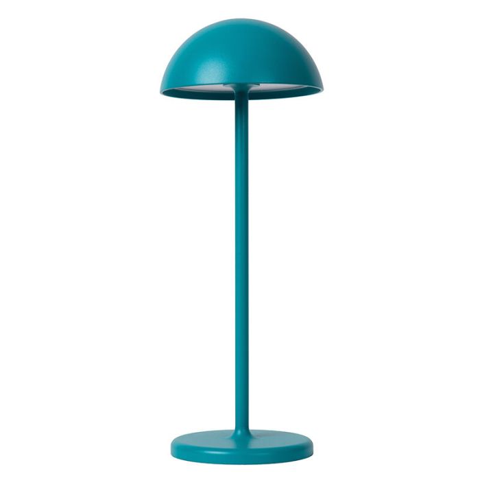 Lampada da tavolo da esterno rustica marrone, Colin, 3W, 3000K LED, IP44, dimmer in 3 fasi