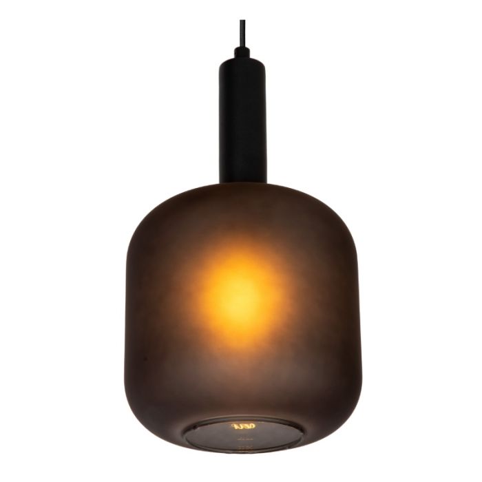 Lampada a sospensione moderna nera, Eloise