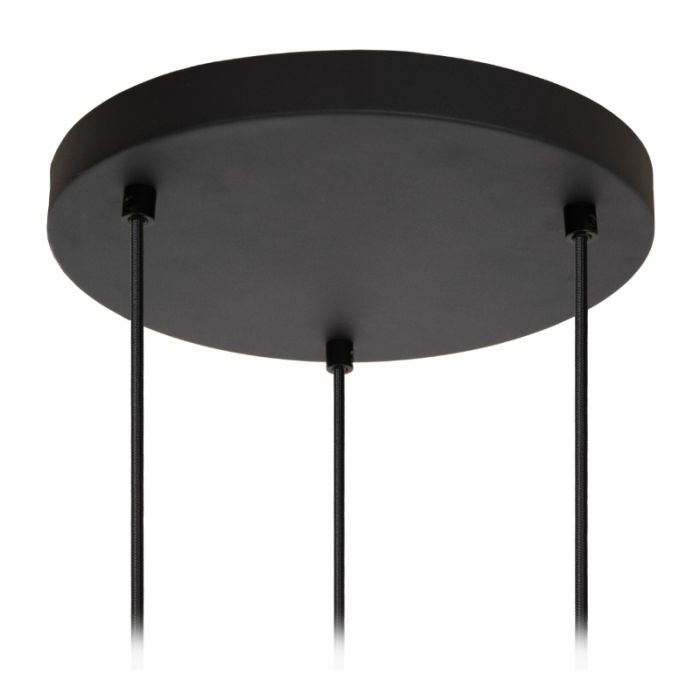 Lampada a sospensione moderna nera, Eloise