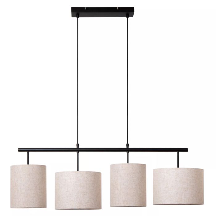 Lampada a sospensione rustica beige, Maya