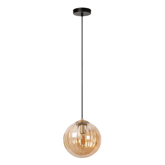 Lampada a sospensione retrò ambrata, Monsaraz