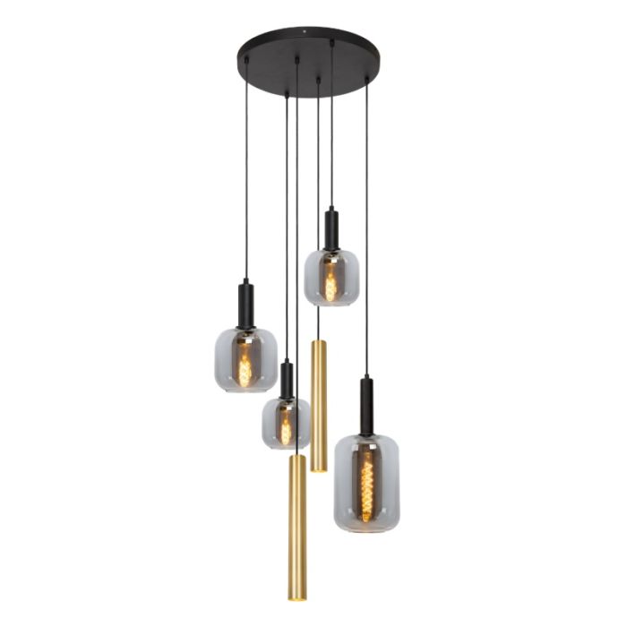 Lampada a sospensione moderna nera, Joanet