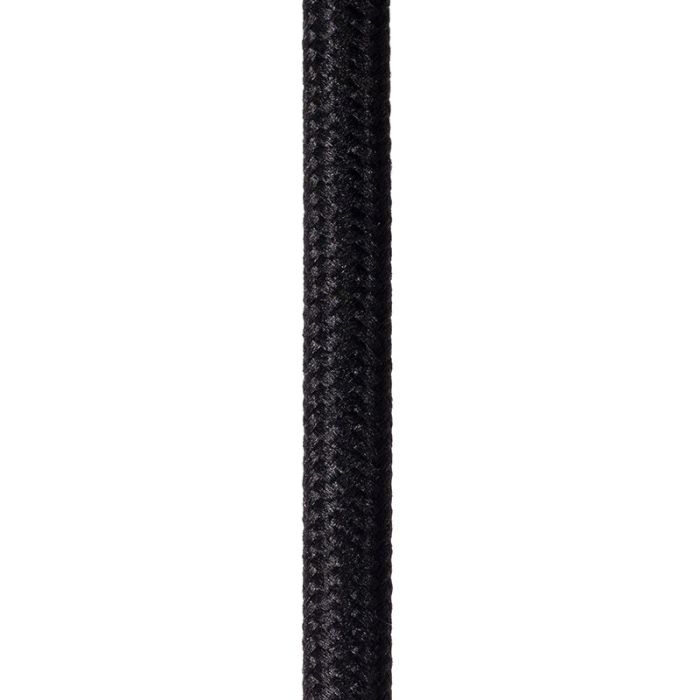 Lampada a sospensione moderna nera, Siemon