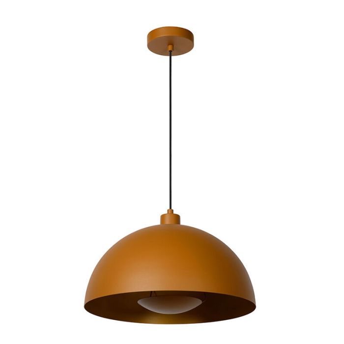 Lampada a sospensione moderna gialla, Siemon