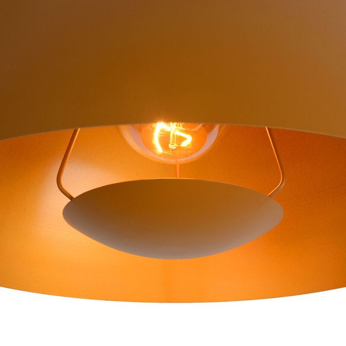 Lampada a sospensione moderna gialla, Siemon