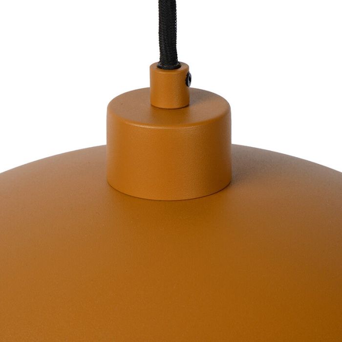 Lampada a sospensione moderna gialla, Siemon