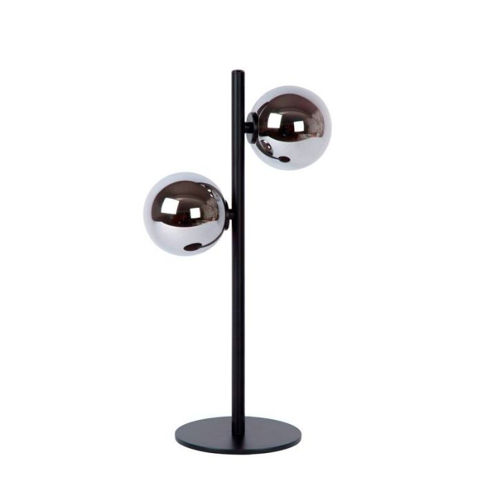 Lampada da tavolo retrò verde, Tycho, con interruttore