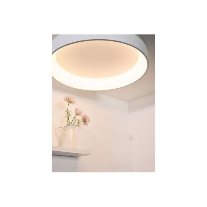 Plafoniera moderna bianca, Talowe, 80W, 3000K LED