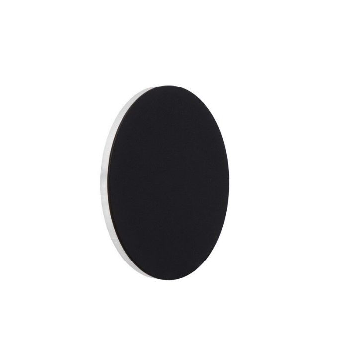 Applique da parete moderna nera, Eklyps led, 6W, 3000K LED