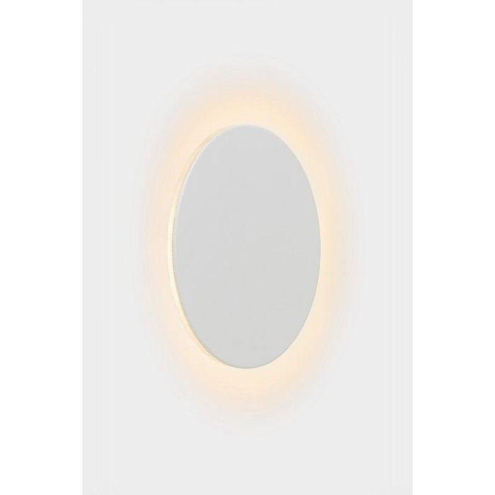 Applique da parete moderna bianca, Eklyps, 6W, 3000K LED