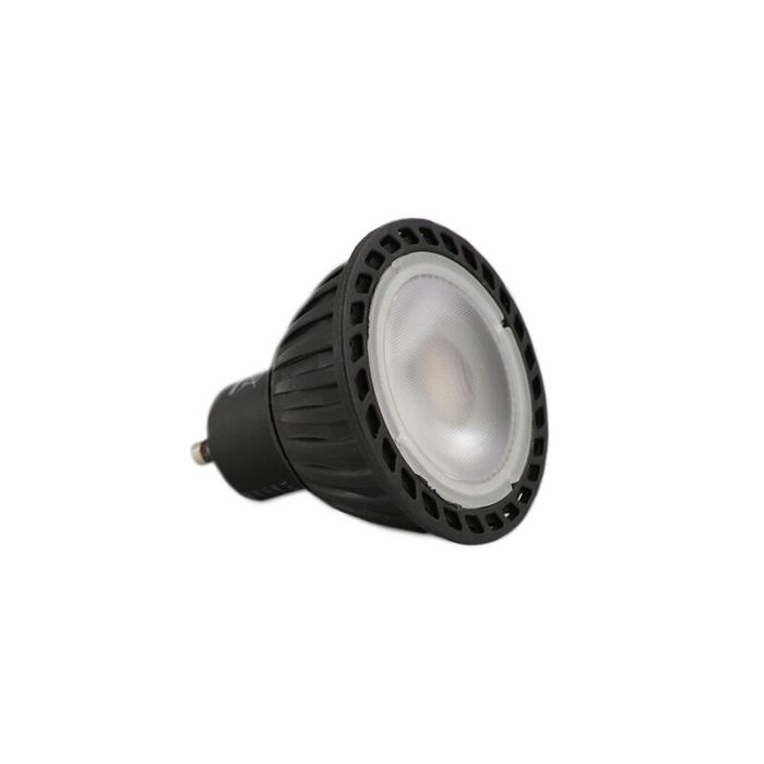 Lampada LED GU10 Nera, 5 Watt, Dimmerabile