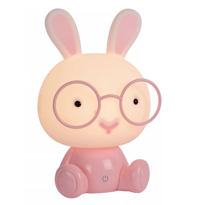 Lampada da tavolo per bambini rosa, Dodo Rabbit, 3W, 4000K LED