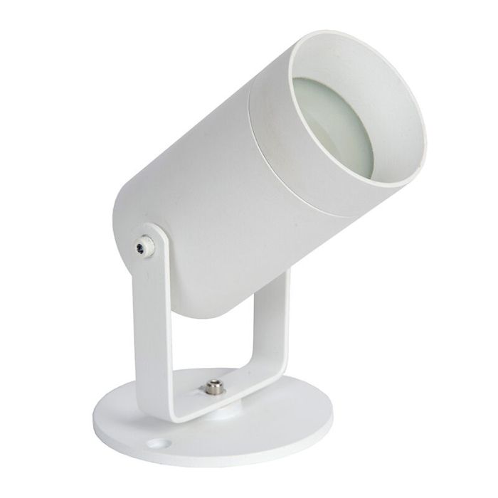 Faretto da giardino moderno bianco, Taylor, IP44