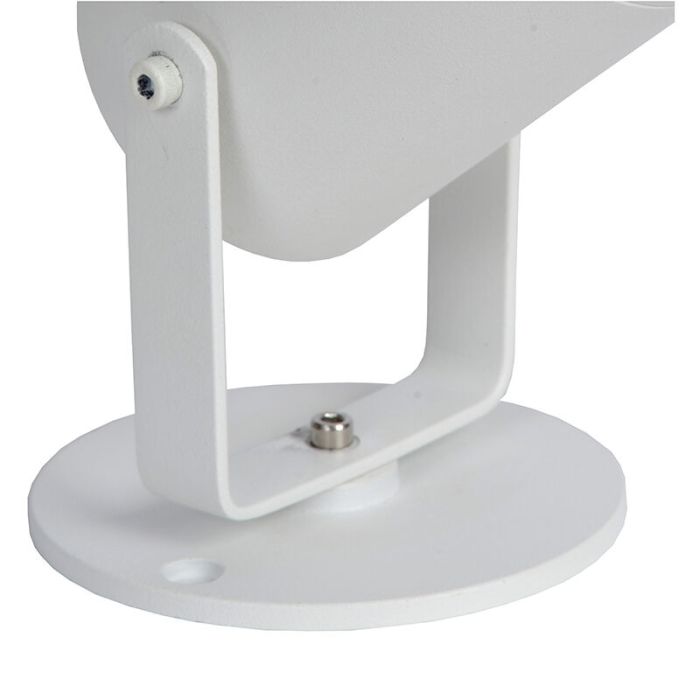 Faretto da giardino moderno bianco, Taylor, IP44