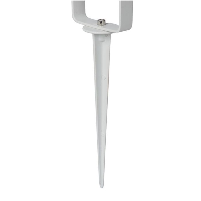 Faretto da giardino moderno bianco, Taylor, IP44
