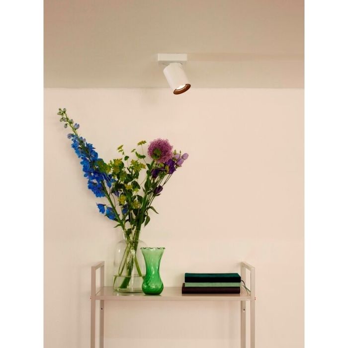 Faretto da soffitto moderno bianco, Nigel