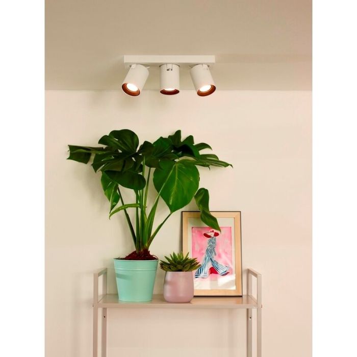 Faretto da soffitto moderno bianco, Nigel