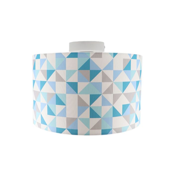 Lampada da soffitto per bambini blu moderna, Diamonds