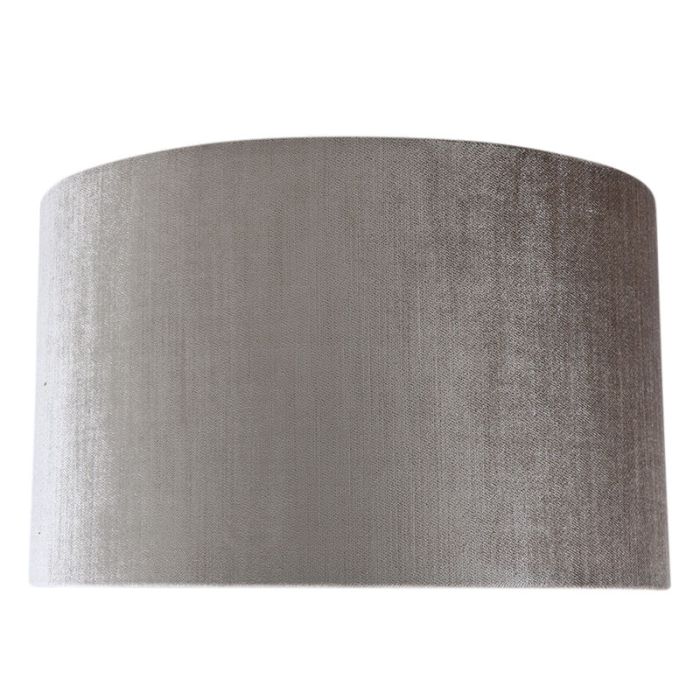 30 cm paralume in velluto grigio, Rody