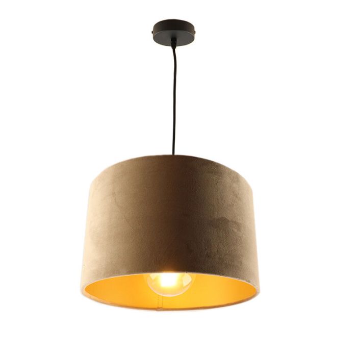 Lampada a sospensione dorata moderna, Urvin