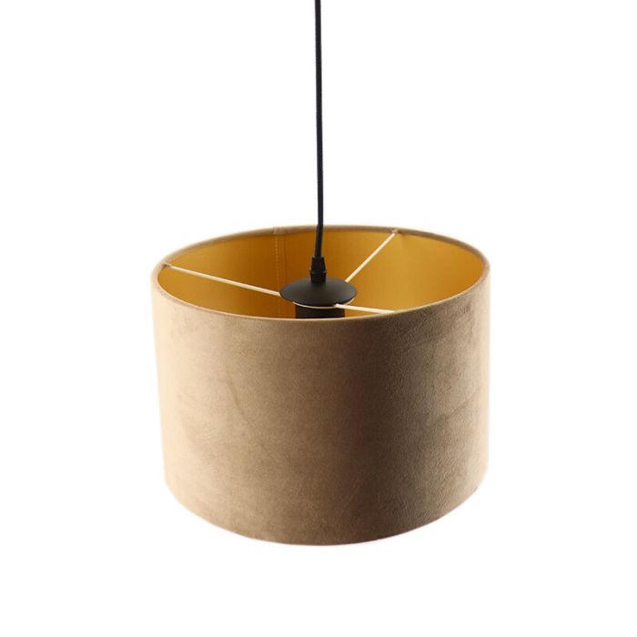 Lampada a sospensione dorata moderna, Urvin