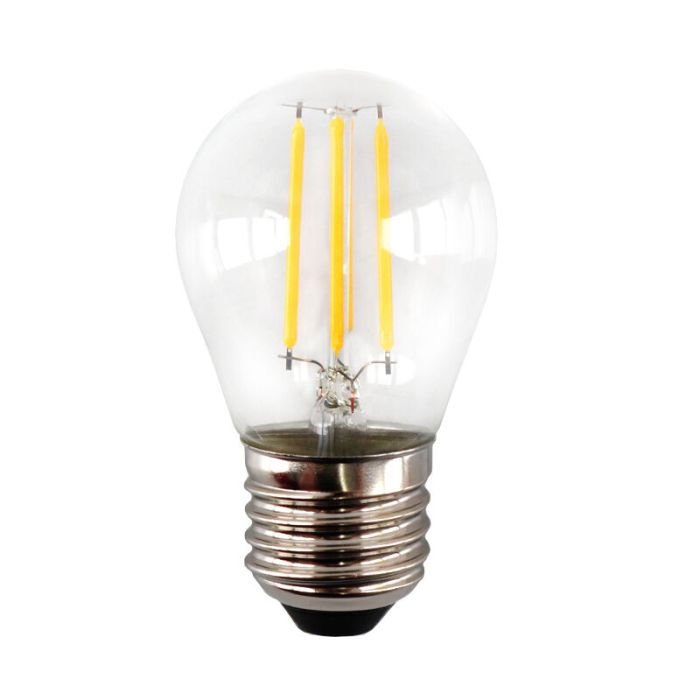 Confezione da 10 proiettili LED Melchis E27 dimmerabili, 4w bianco caldo