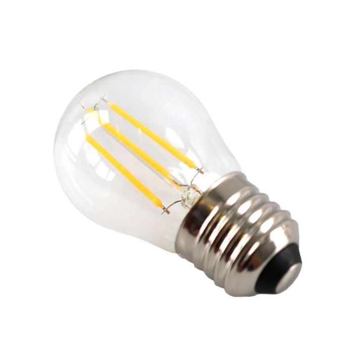 Confezione da 10 proiettili LED Melchis E27 dimmerabili, 4w bianco caldo