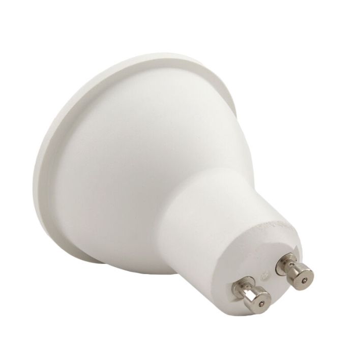 Confezione da 10 lampade a LED GU10 bianche dimmerabili Antonie, 5w, bianco caldo