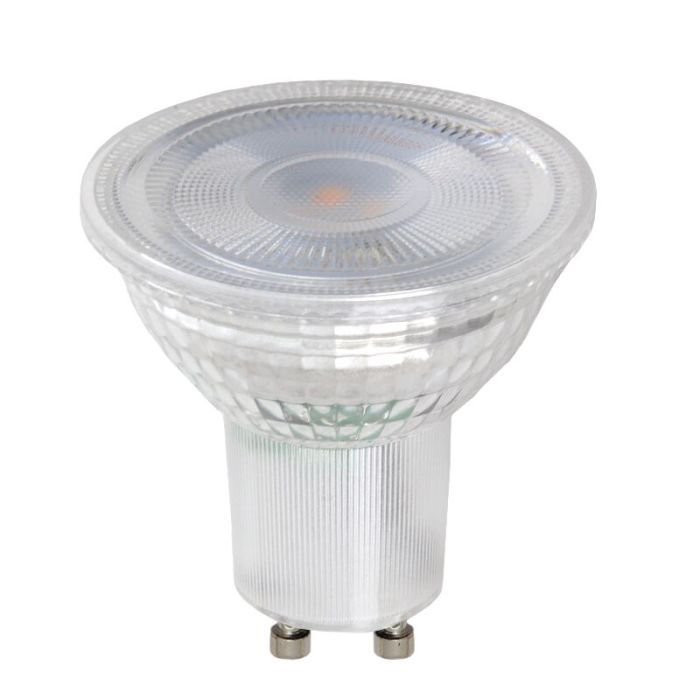 Lampada a LED GU10 trasparente dimmerabile Antonie, 5w, bianco caldo