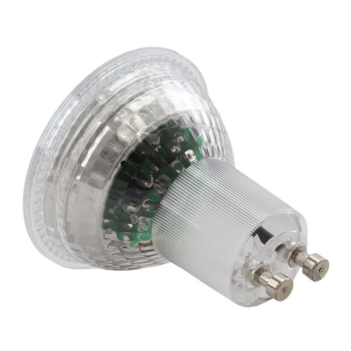 Lampada a LED GU10 trasparente dimmerabile Antonie, 5w, bianco caldo