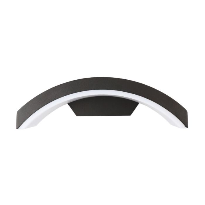 Lampada da esterno nera moderna, Annemay, 6W, 3000K LED, IP54