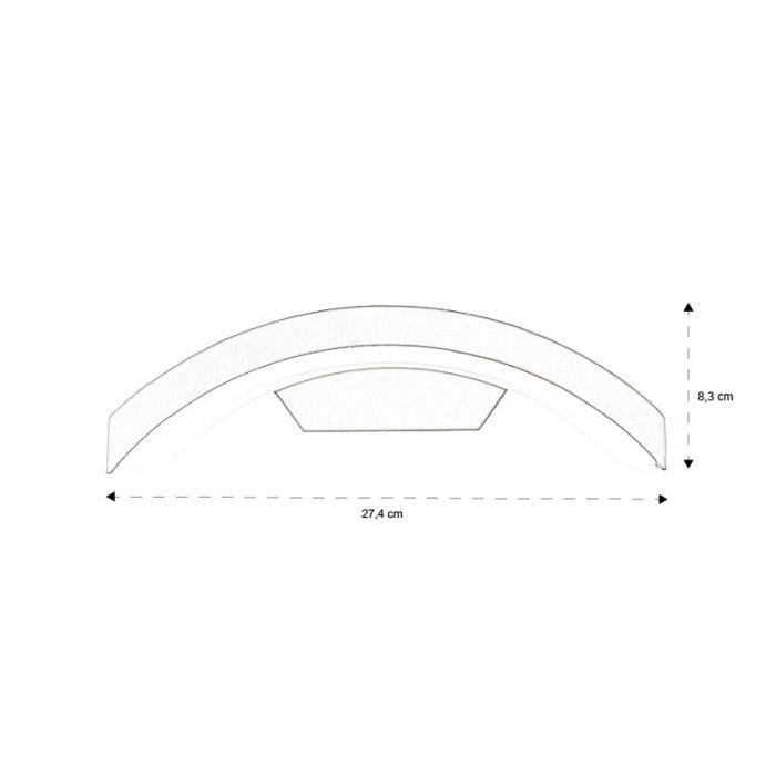 Lampada da esterno nera moderna, Annemay, 6W, 3000K LED, IP54