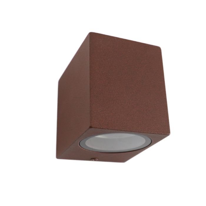 Lampada da esterno color ruggine moderna, Corella, IP44