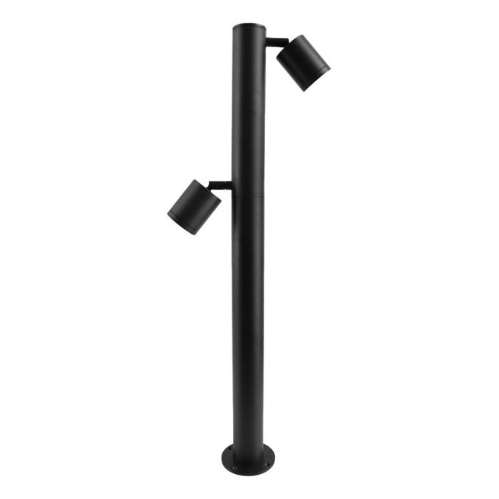 Lampada da esterno nera moderna, Clevor, IP44