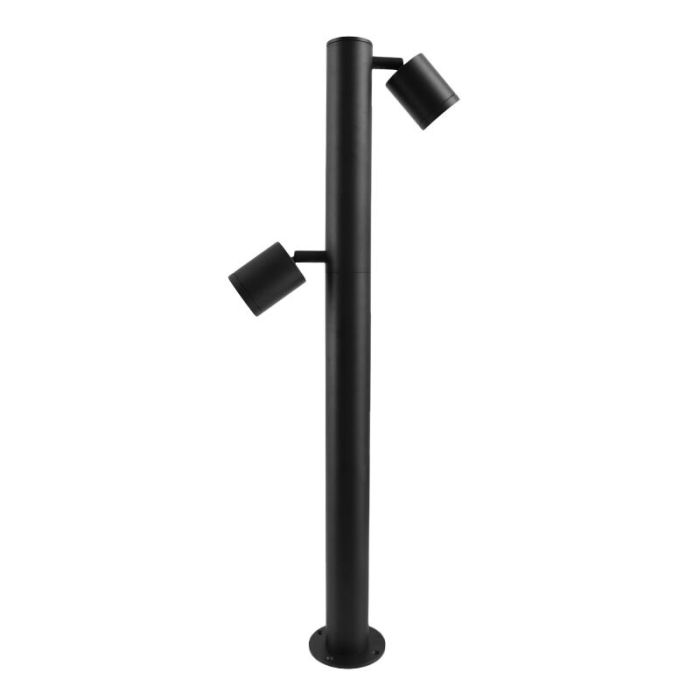 Lampada da esterno nera moderna, Clevor, IP44