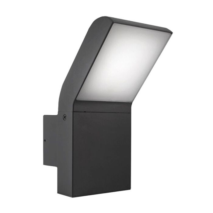 Lampada da esterno in alluminio antracite, Andor, 12W, 4000K LED, IP54
