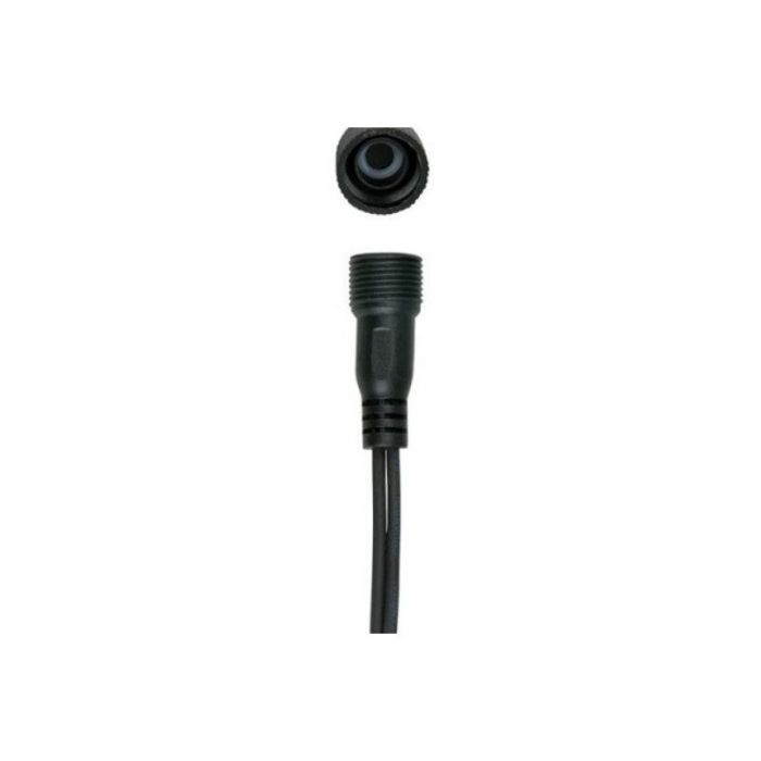 Illuminazione ad albero collegabile nera da 20 m, 10 LED p/metro, IP67 - Bianco caldo