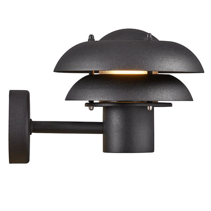 Lampada da esterno moderna nera, Kurnos, IP54