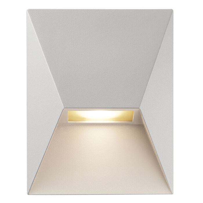 Lampada da esterno moderna bianca, Pontio, IP54