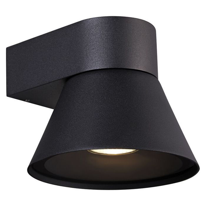 Lampada da esterno moderna nera, Kyklop, IP54