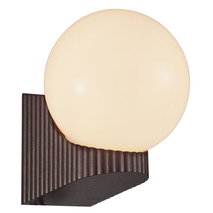 Lampada da esterno retrò marrone, Hayley, IP44