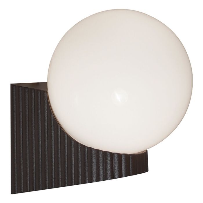 Lampada da esterno retrò marrone, Hayley, IP44
