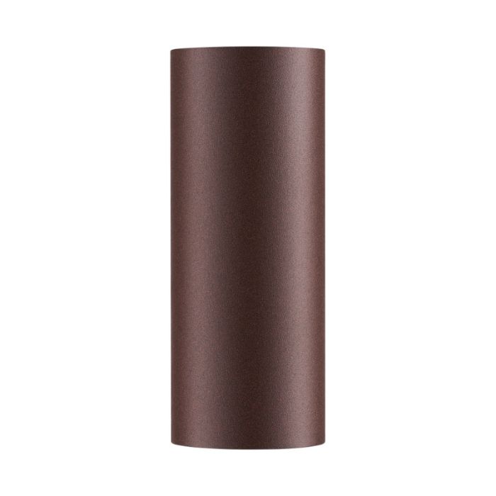 Lampada da parete up down moderna color ruggine, Dion, IP44