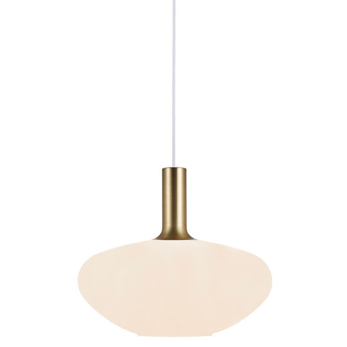 Lampada a sospensione design bianca, Alton