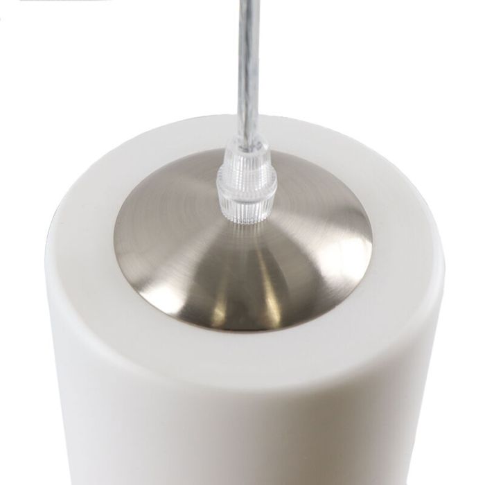 Lampada a sospensione cromata design, Hatice